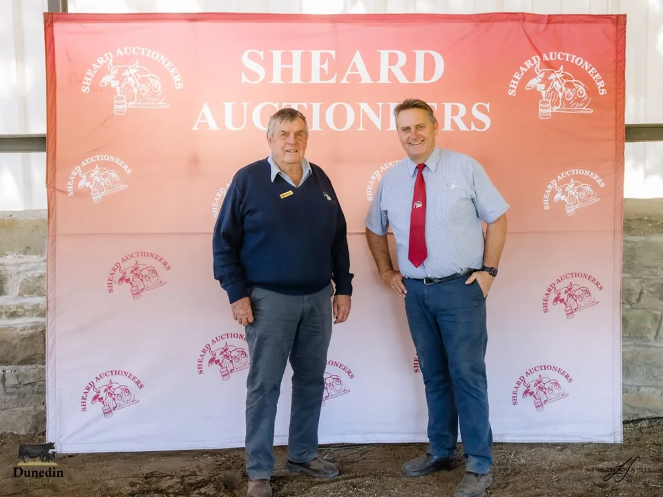 Sheard Auctioneers directors at an event
